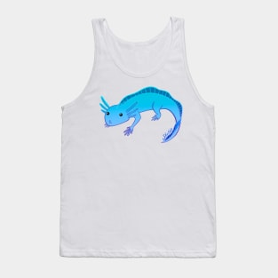 Axolotl Blue Tank Top